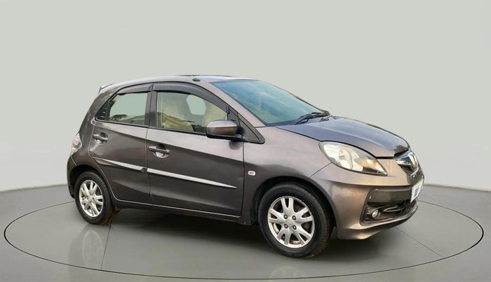 2012 Honda Brio V MT, Petrol, Manual, 85,598 km, Right Front Diagonal