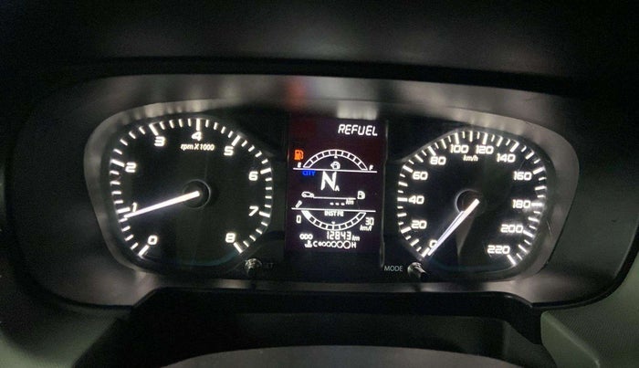 2022 Tata PUNCH ADVENTURE AMT, Petrol, Automatic, 12,820 km, Odometer Image