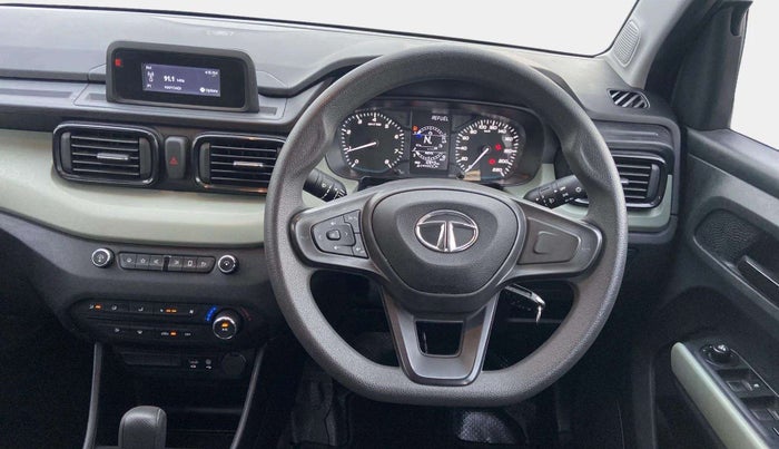 2022 Tata PUNCH ADVENTURE AMT, Petrol, Automatic, 12,820 km, Steering Wheel Close Up