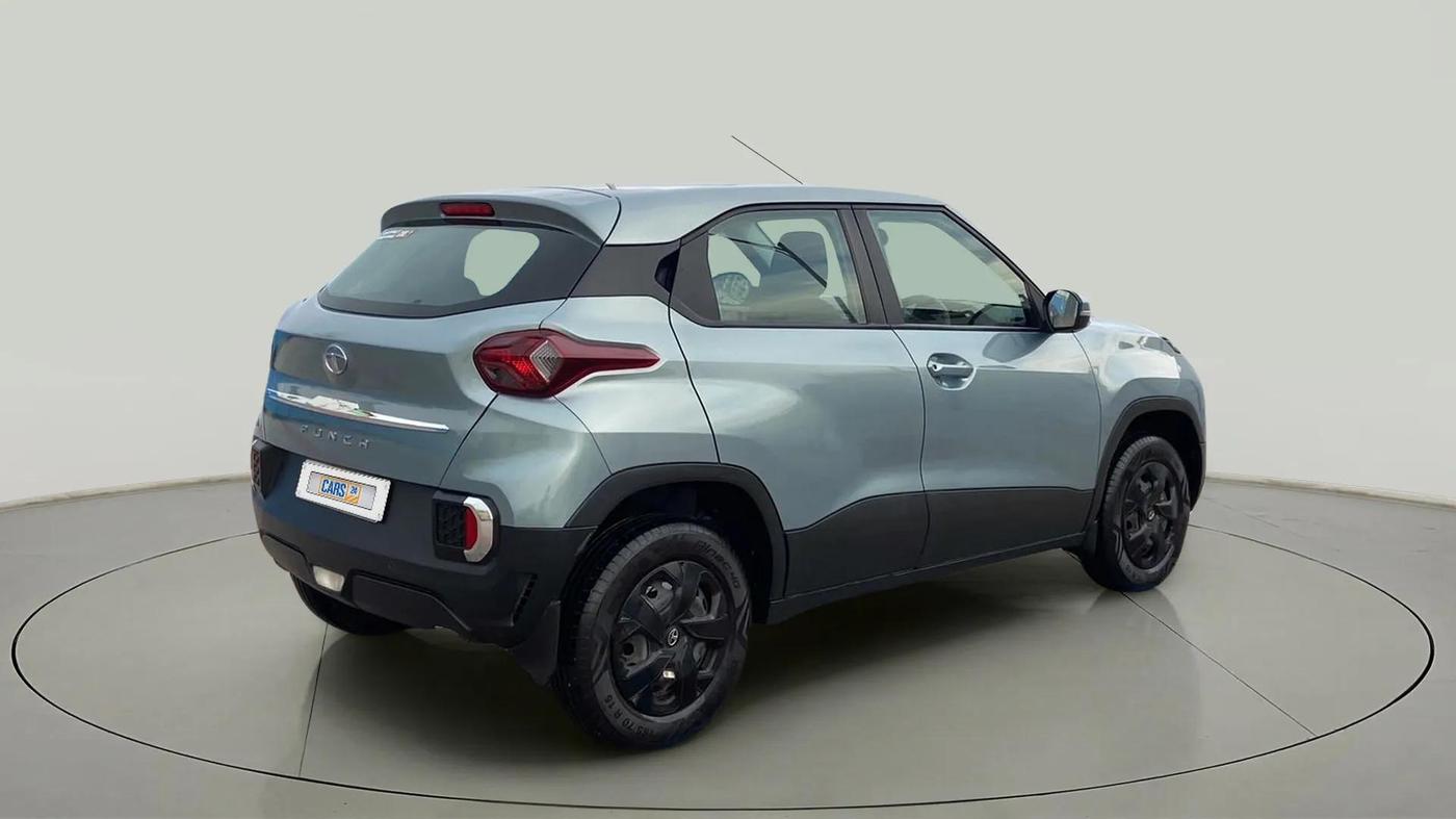 2022 Tata PUNCH ADVENTURE AMT, Petrol, Automatic, 12,820 km, Right Back Diagonal