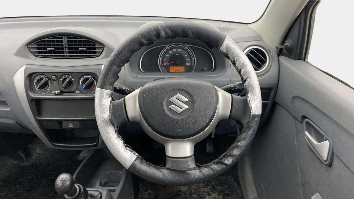 2015 Maruti Alto 800 LXI, Petrol, Manual, 13,603 km, Steering Wheel Close Up