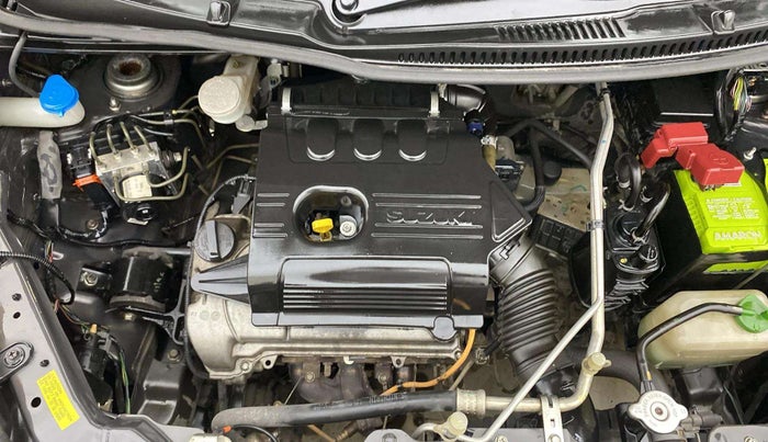 2017 Maruti Wagon R 1.0 VXI (O) AMT, Petrol, Automatic, 42,687 km, Engine View - Left