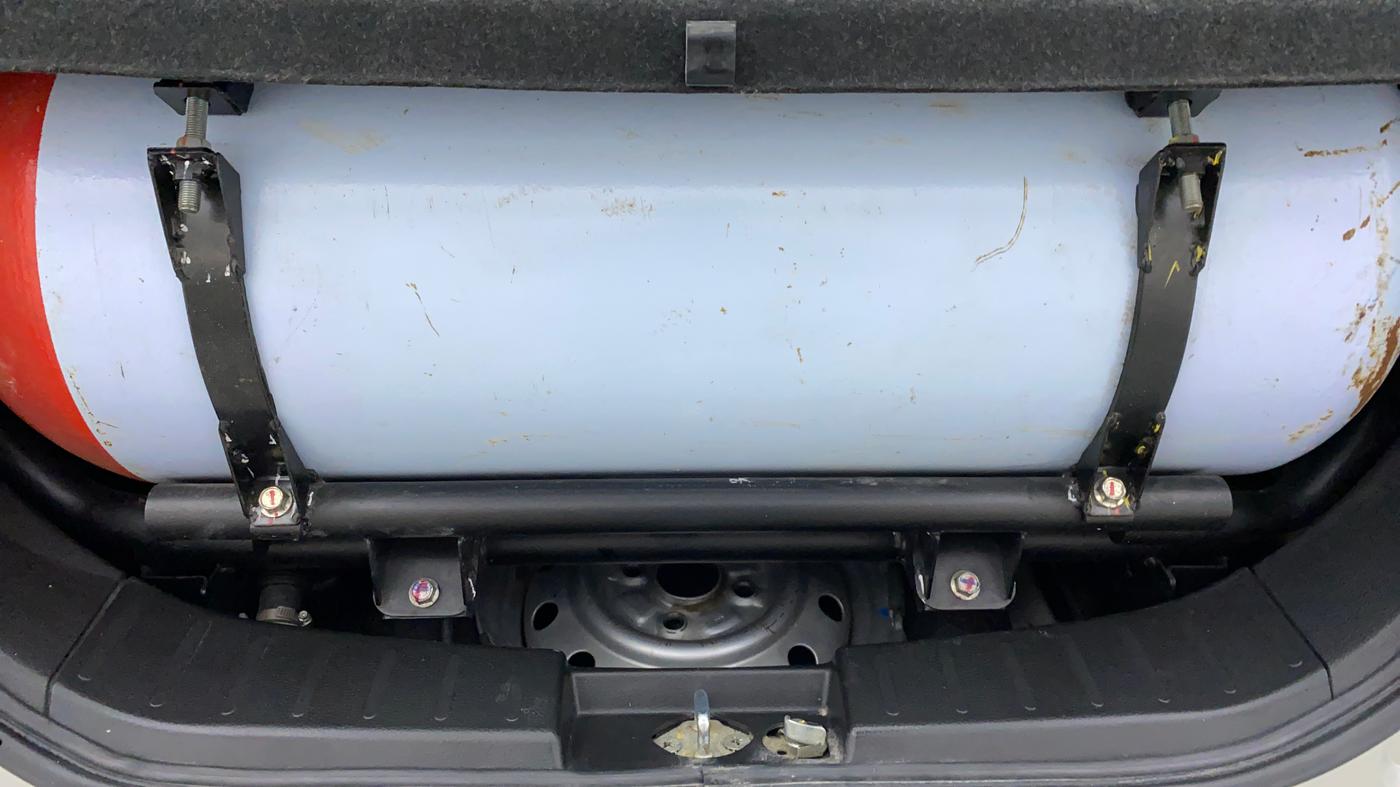 2016 Maruti Wagon R 1.0 LXI CNG, CNG, Manual, 60,307 km, Boot Inside