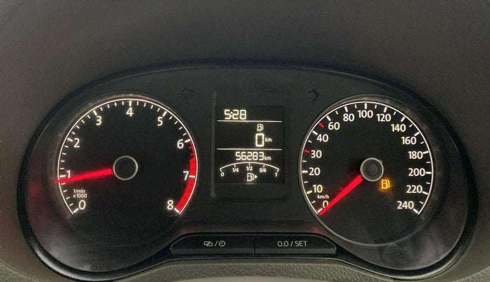 2015 Volkswagen Vento HIGHLINE 1.6 MPI, Petrol, Manual, 56,240 km, Odometer Image