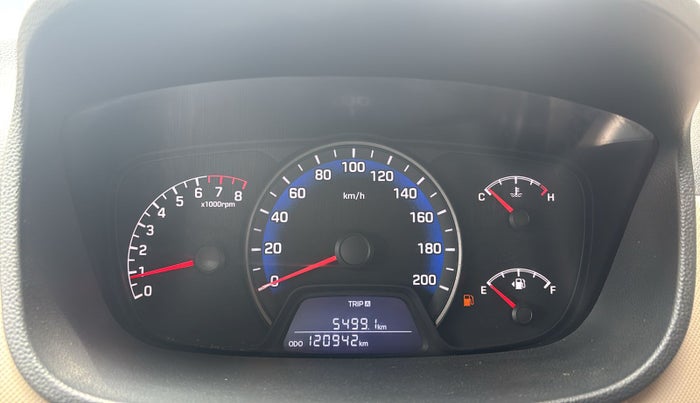 2019 Hyundai Xcent S 1.2, CNG, Manual, 1,20,941 km, Odometer Image
