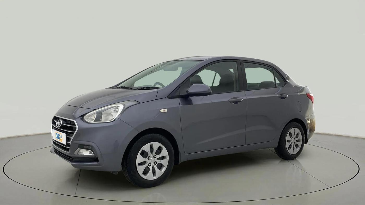 2019 Hyundai Xcent S 1.2, CNG, Manual, 1,20,941 km, Left Front Diagonal