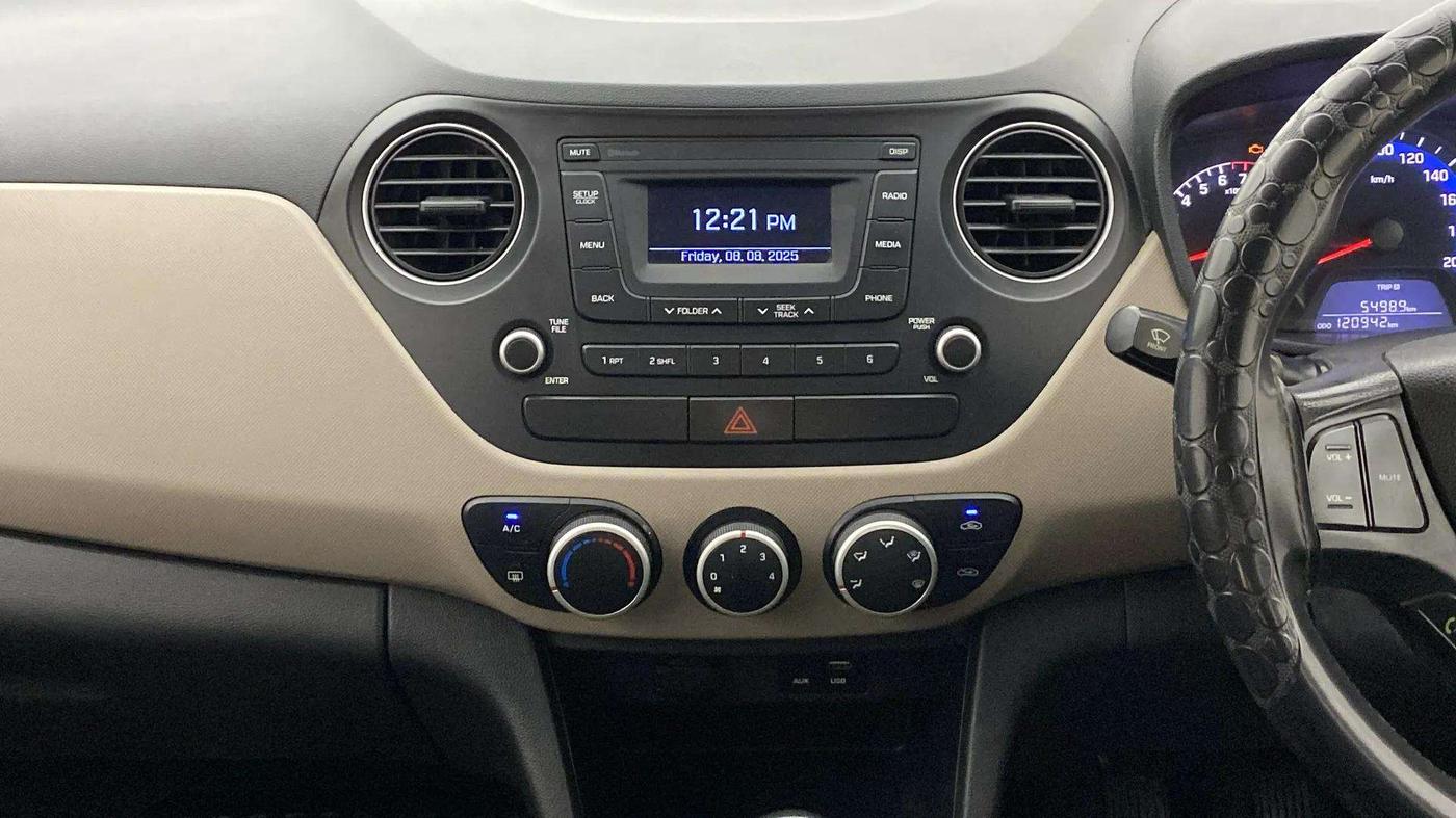 2019 Hyundai Xcent S 1.2, CNG, Manual, 1,20,941 km, Air Conditioner