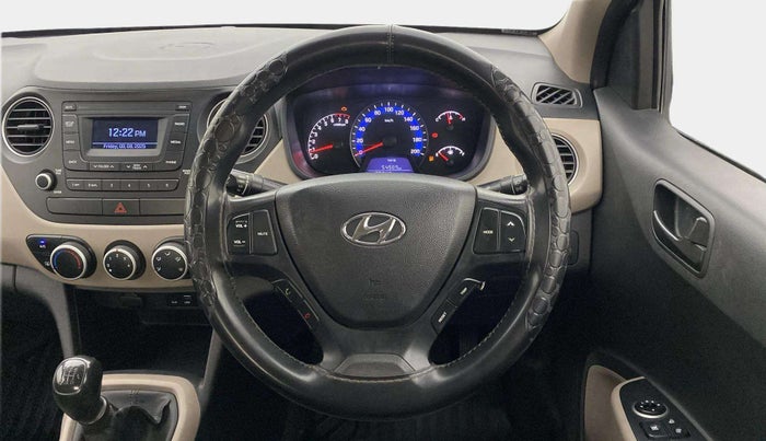 2019 Hyundai Xcent S 1.2, CNG, Manual, 1,20,941 km, Steering Wheel Close Up