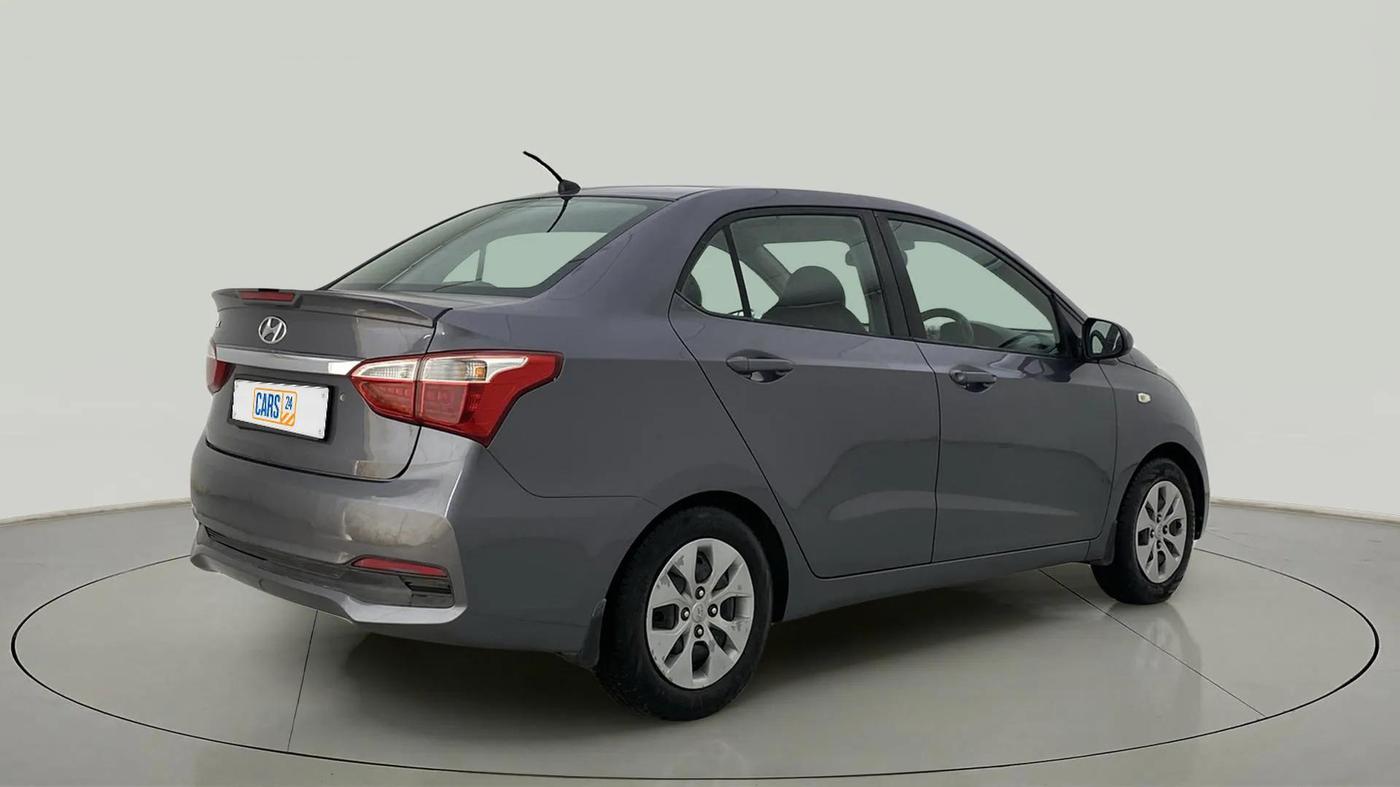 2019 Hyundai Xcent S 1.2, CNG, Manual, 1,20,941 km, Right Back Diagonal