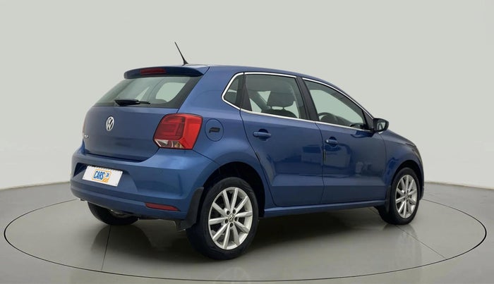 2017 Volkswagen Polo HIGHLINE1.2L, Petrol, Manual, 64,943 km, Right Back Diagonal
