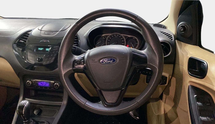 2015 Ford Figo Aspire TITANIUM 1.2 PETROL, Petrol, Manual, 28,948 km, Steering Wheel Close Up