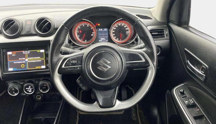 2018 Maruti Swift ZXI PLUS, Petrol, Manual, 58,836 km, Steering Wheel Close Up