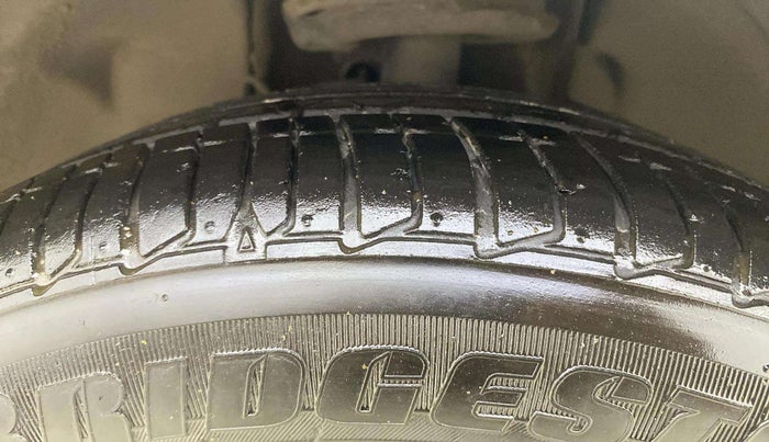 2021 Tata TIGOR XZA PLUS PETROL, Petrol, Automatic, 27,243 km, Left Front Tyre Tread