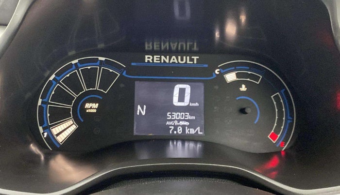 2022 Renault TRIBER RXZ AMT, Petrol, Automatic, 53,001 km, Odometer Image