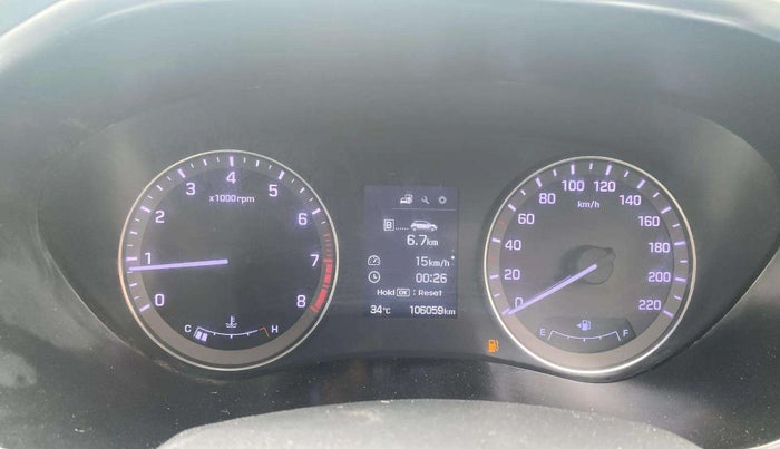 2017 Hyundai i20 Active 1.2 SX, Petrol, Manual, 1,06,044 km, Odometer Image