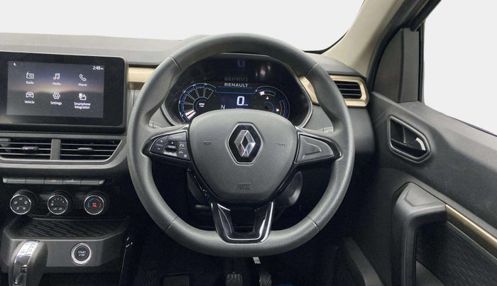 2022 Renault Kiger RXT AMT, Petrol, Automatic, 16,264 km, Steering Wheel Close Up