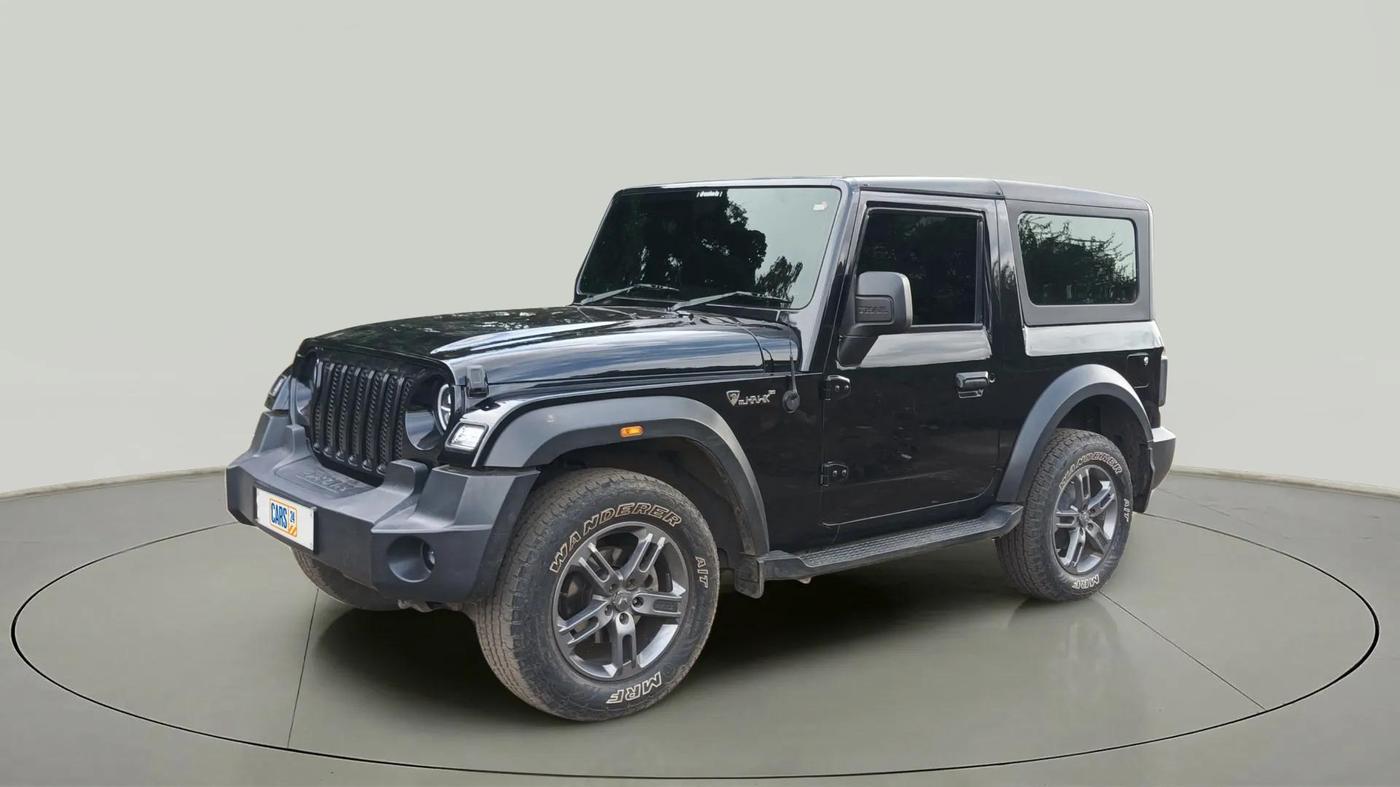 2023 Mahindra Thar LX HARD TOP 4WD MT, Diesel, Manual, 31,665 km, Left Front Diagonal
