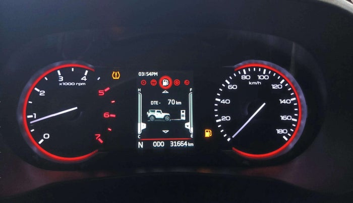 2023 Mahindra Thar LX HARD TOP 4WD MT, Diesel, Manual, 31,665 km, Odometer Image