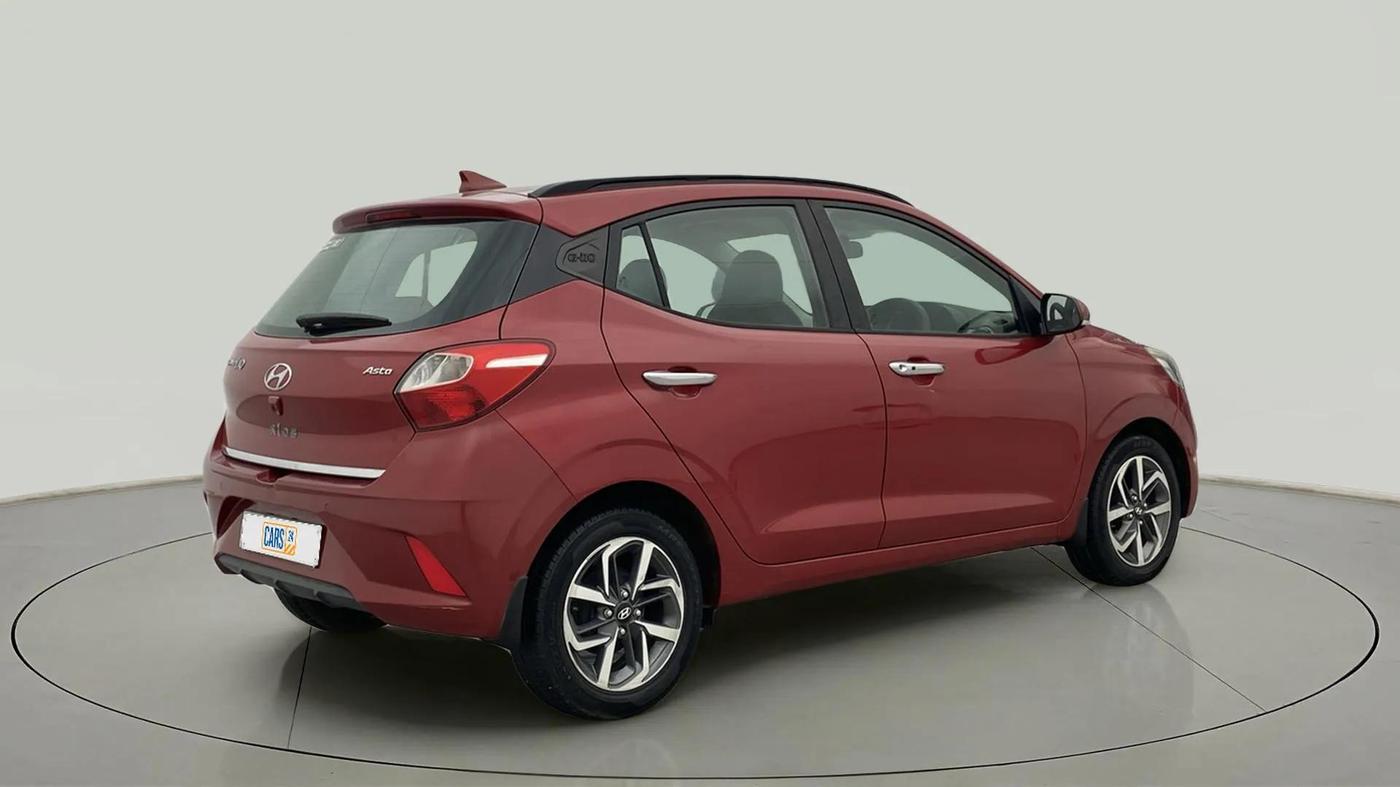 2019 Hyundai GRAND I10 NIOS ASTA 1.2 KAPPA VTVT, Petrol, Manual, 32,487 km, Right Back Diagonal