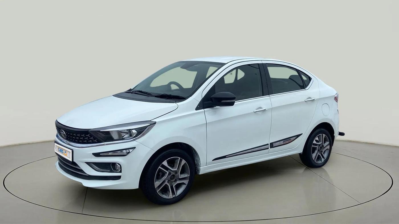 2022 Tata TIGOR XZ PLUS PETROL, Petrol, Manual, 66,238 km, Left Front Diagonal
