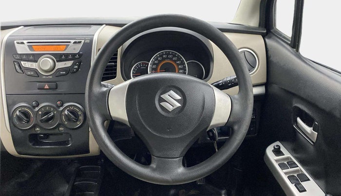 2014 Maruti Wagon R 1.0 VXI, Petrol, Manual, 41,542 km, Steering Wheel Close Up