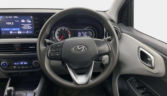 2020 Hyundai GRAND I10 NIOS SPORTZ AMT 1.2 KAPPA VTVT, Petrol, Automatic, 62,502 km, Steering Wheel Close Up