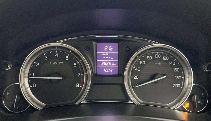 2015 Maruti Ciaz ZXI, Petrol, Manual, 26,826 km, Odometer Image