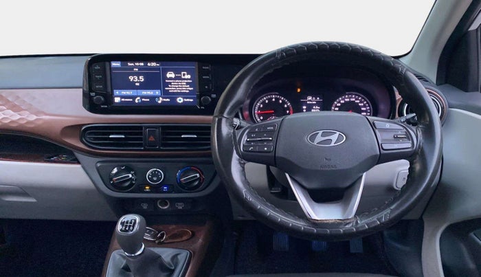 2023 Hyundai AURA SX 1.2 CNG, CNG, Manual, 35,767 km, Steering Wheel Close Up