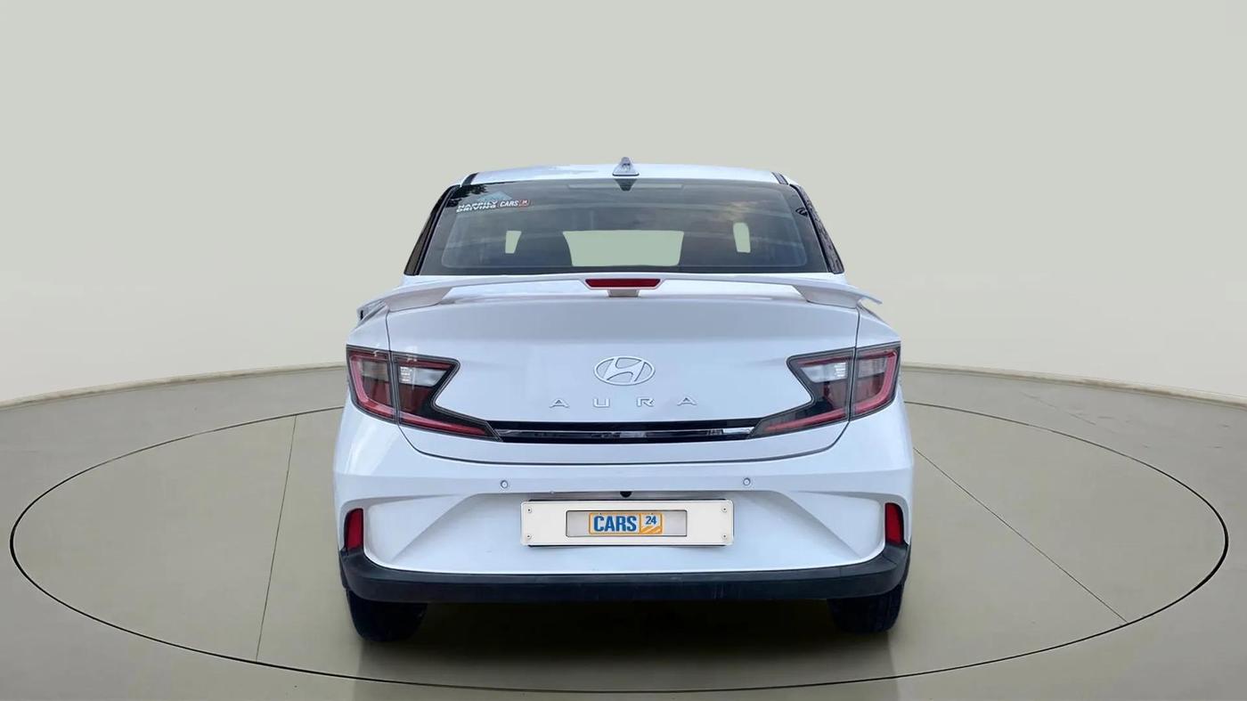 2023 Hyundai AURA SX 1.2 CNG, CNG, Manual, 35,767 km, Back/Rear