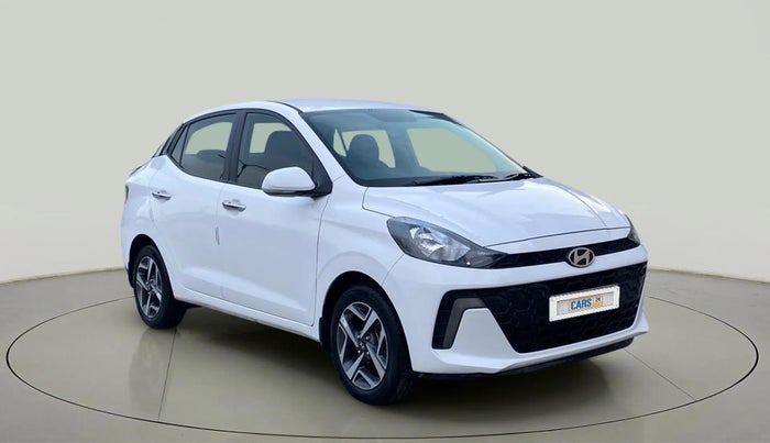 2023 Hyundai AURA SX 1.2 CNG, CNG, Manual, 35,767 km, Right Front Diagonal