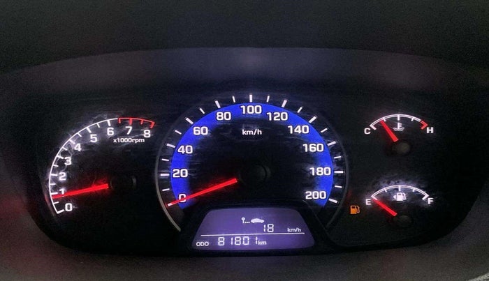 2014 Hyundai Xcent S (O) 1.2, Petrol, Manual, 81,792 km, Odometer Image