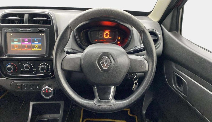 2017 Renault Kwid RXT 1.0 AMT, Petrol, Automatic, 44,277 km, Steering Wheel Close Up