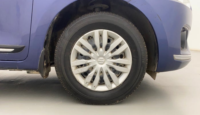2017 Maruti Dzire VXI, Petrol, Manual, 38,705 km, Right Front Wheel
