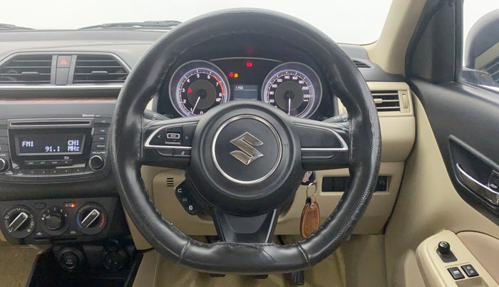 2017 Maruti Dzire VXI, Petrol, Manual, 38,705 km, Steering Wheel Close Up