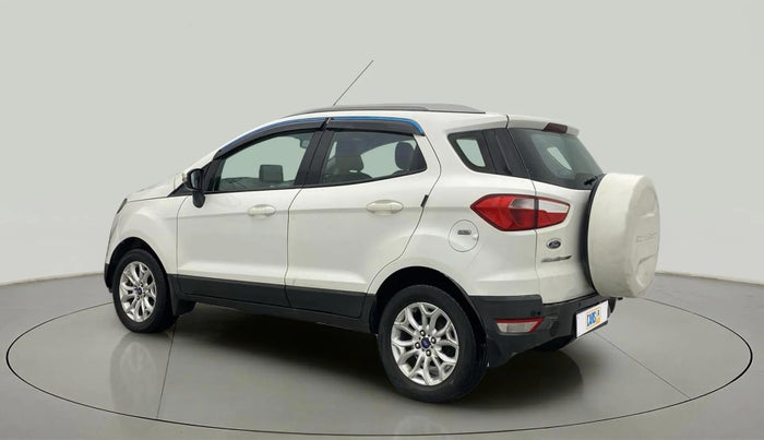 2014 Ford Ecosport TITANIUM 1.5L PETROL AT, Petrol, Automatic, 1,01,533 km, Left Back Diagonal
