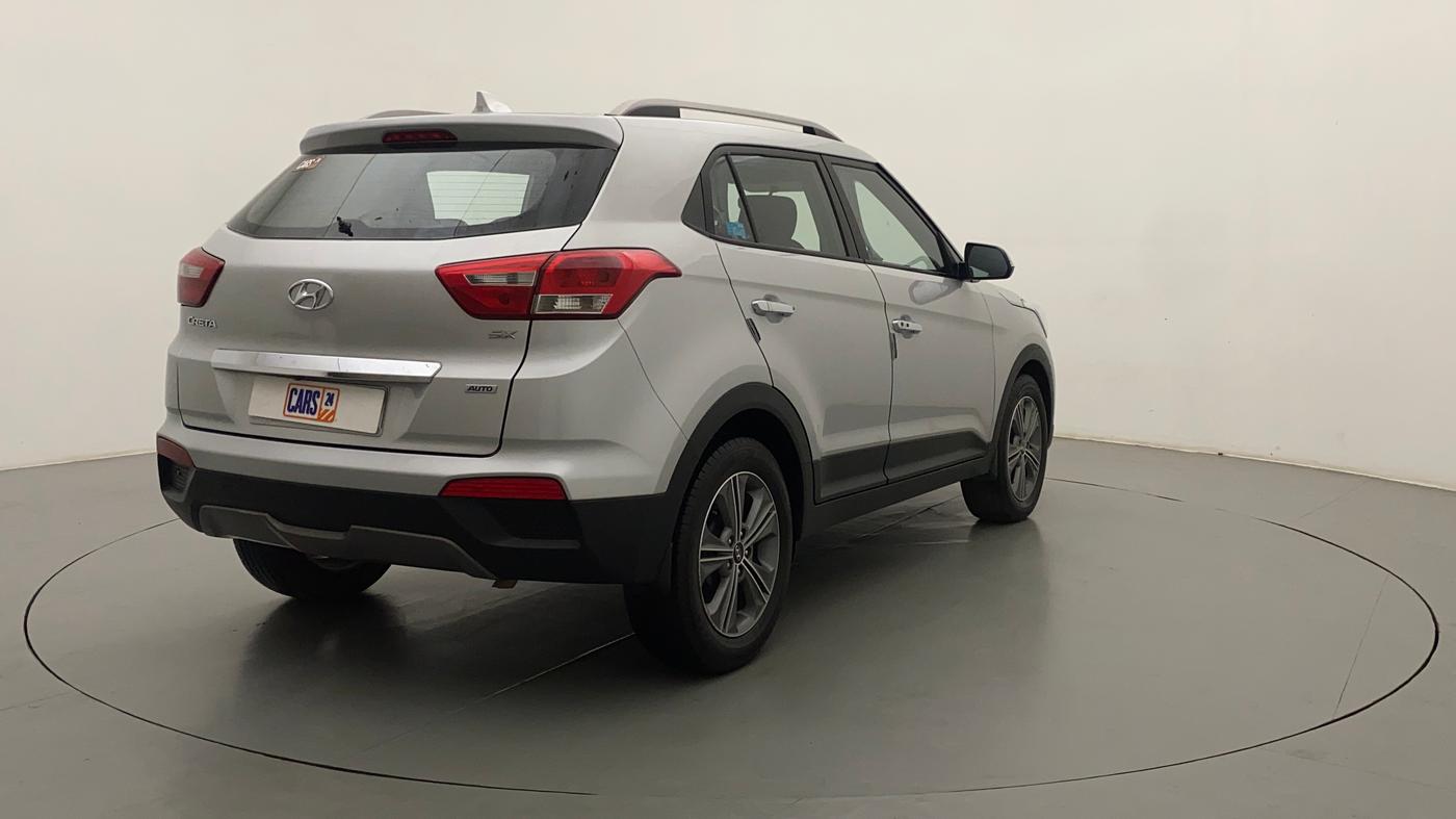 2016 Hyundai Creta SX PLUS AT 1.6 PETROL, Petrol, Automatic, 56,441 km, Right Back Diagonal