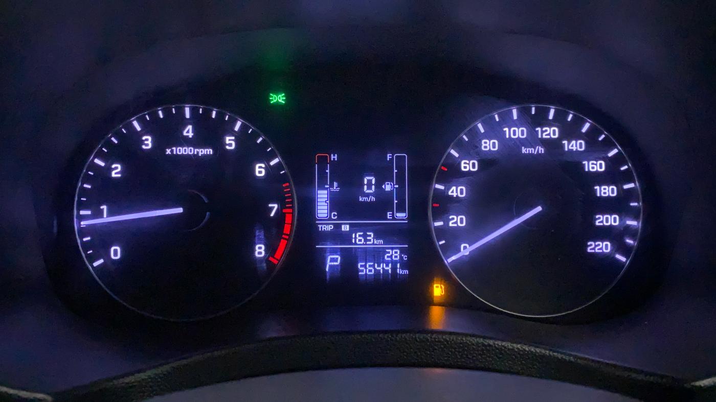 2016 Hyundai Creta SX PLUS AT 1.6 PETROL, Petrol, Automatic, 56,441 km, Odometer Image