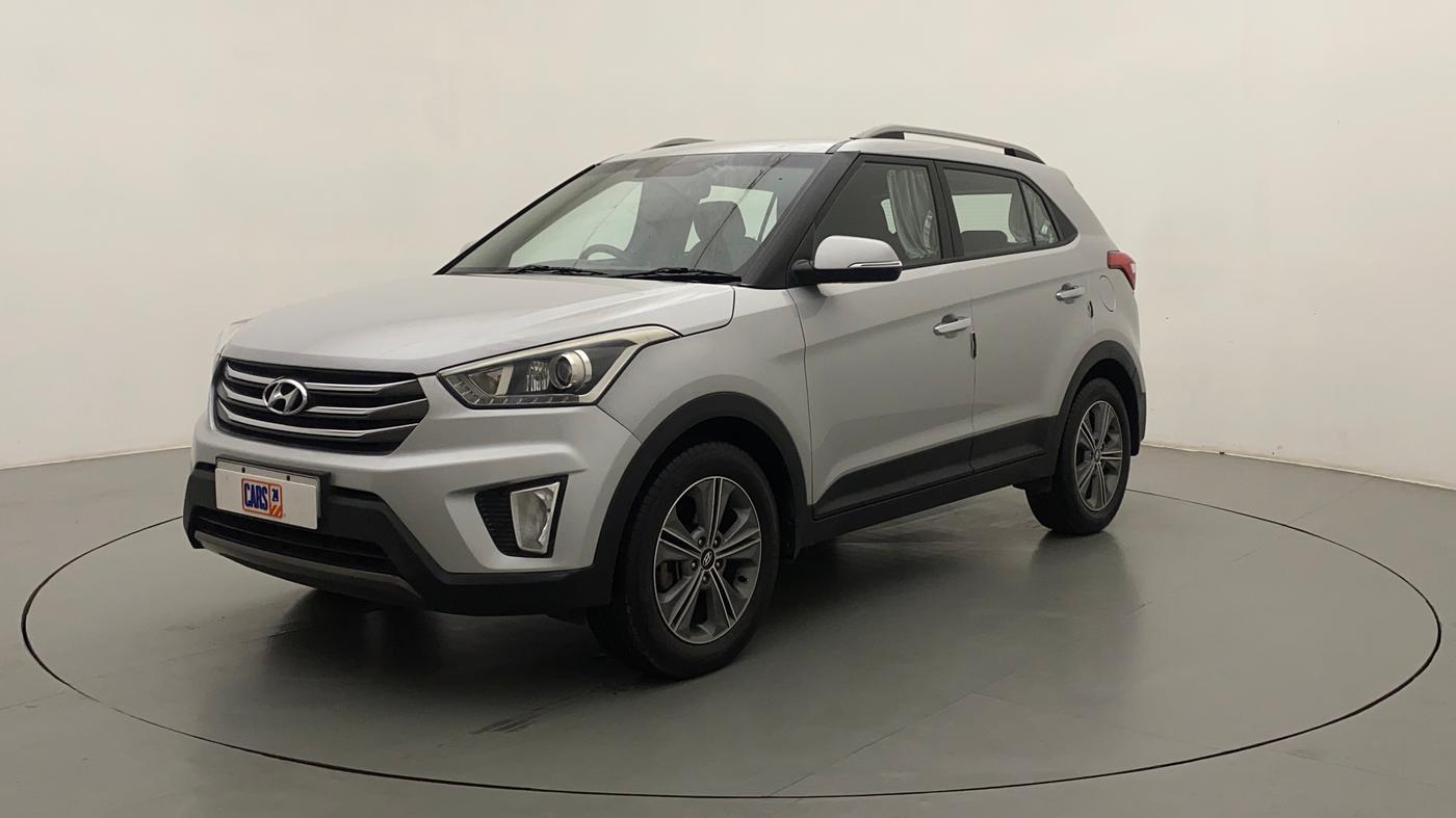 2016 Hyundai Creta SX PLUS AT 1.6 PETROL, Petrol, Automatic, 56,441 km, Left Front Diagonal