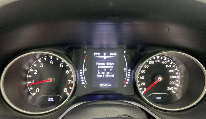 2018 Jeep Compass LIMITED 1.4 PETROL AT, Petrol, Automatic, 72,345 km, Odometer Image