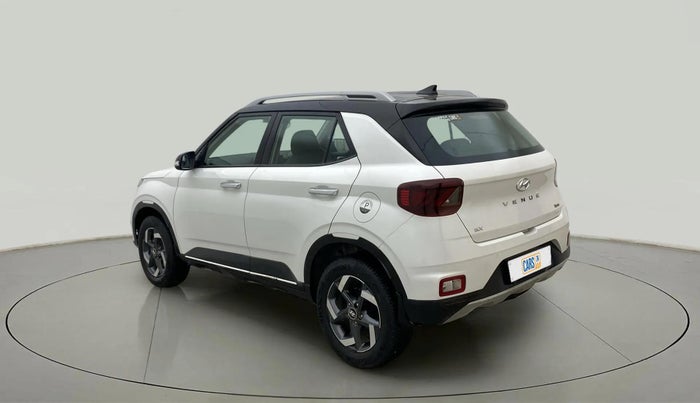 2019 Hyundai VENUE SX PLUS 1.0 TURBO DCT DUAL TONE, Petrol, Automatic, 1,00,800 km, Left Back Diagonal