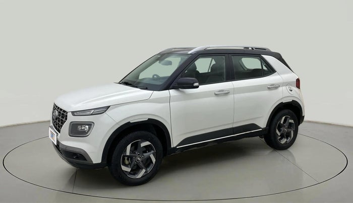 2019 Hyundai VENUE SX PLUS 1.0 TURBO DCT DUAL TONE, Petrol, Automatic, 1,00,800 km, Left Front Diagonal