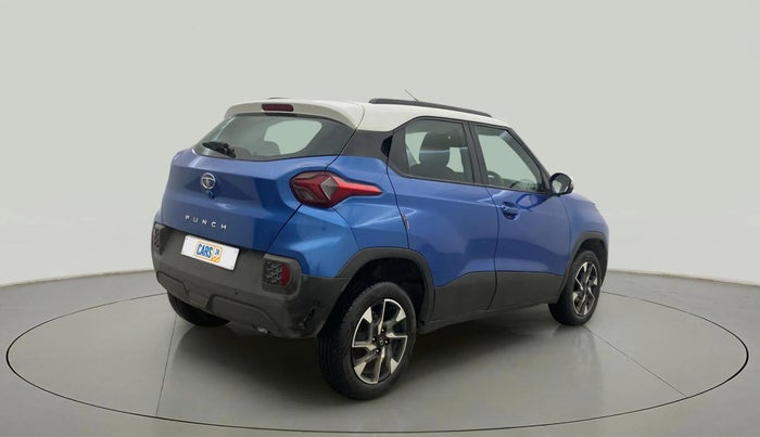 2022 Tata PUNCH CREATIVE AMT 1.2 RTN DUAL TONE, Petrol, Automatic, 34,662 km, Right Back Diagonal