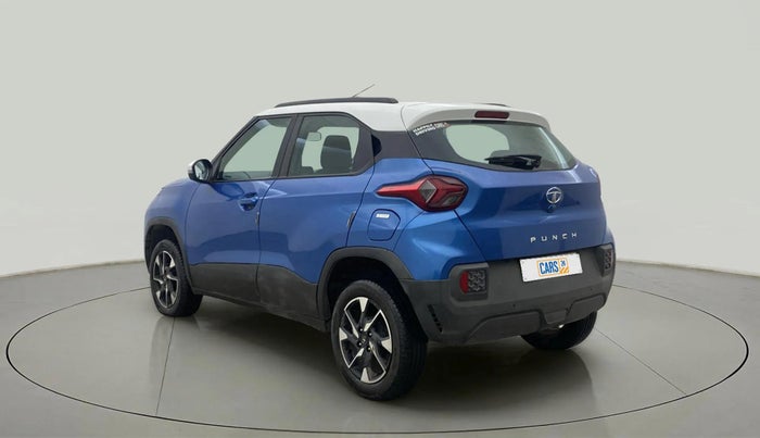 2022 Tata PUNCH CREATIVE AMT 1.2 RTN DUAL TONE, Petrol, Automatic, 34,662 km, Left Back Diagonal