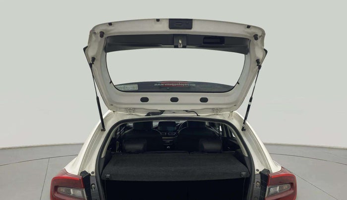 2022 Toyota Glanza V, Petrol, Manual, 12,195 km, Boot Door Open