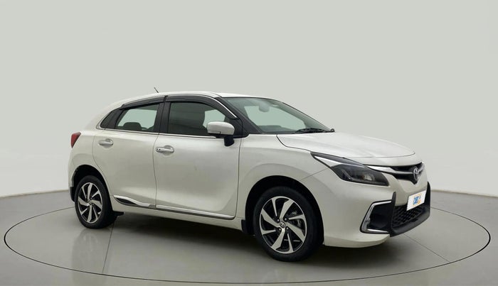 2022 Toyota Glanza V, Petrol, Manual, 12,195 km, Right Front Diagonal