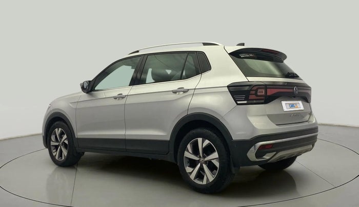 2022 Volkswagen TAIGUN TOPLINE 1.0 TSI AT, Petrol, Automatic, 63,560 km, Left Back Diagonal