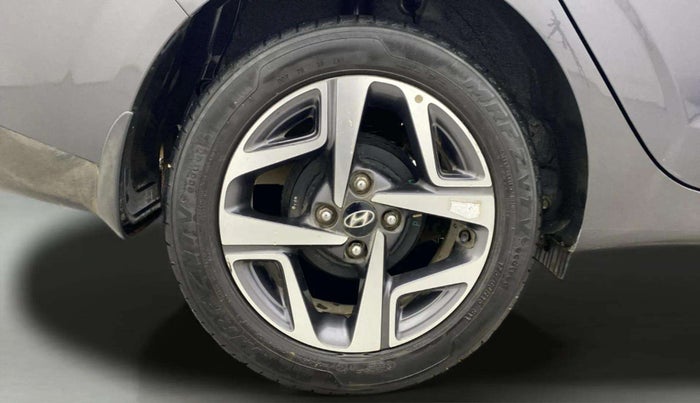 2021 Hyundai AURA SX PLUS 1.2 AMT, Petrol, Automatic, 41,735 km, Right Rear Wheel