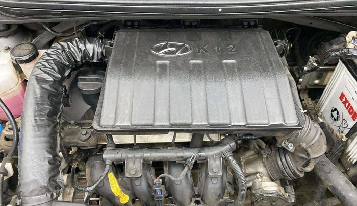 2021 Hyundai AURA SX PLUS 1.2 AMT, Petrol, Automatic, 41,735 km, Engine View
