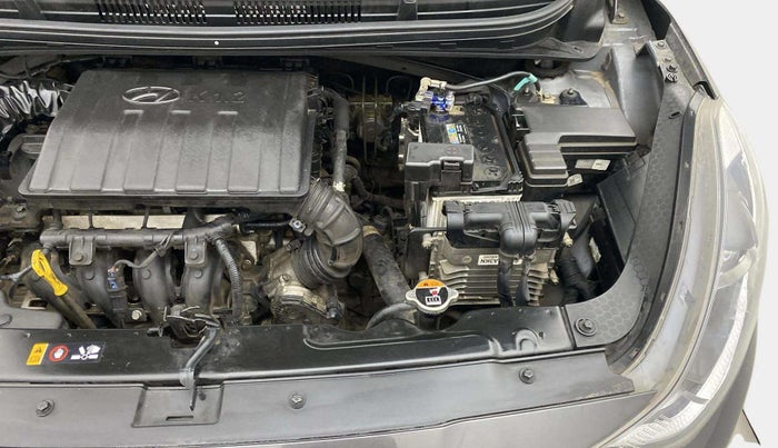 2021 Hyundai AURA SX PLUS 1.2 AMT, Petrol, Automatic, 41,735 km, Engine View - Left