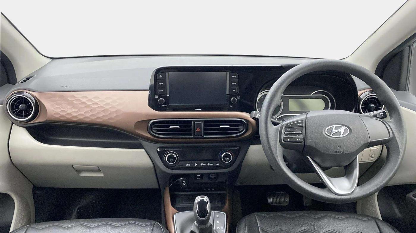 2021 Hyundai AURA SX PLUS 1.2 AMT, Petrol, Automatic, 41,735 km, Dashboard